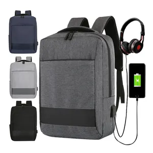 Zaino 900D impermeabile dal design semplice zaino per laptop USB di buona qualità zaino bagpack per business school