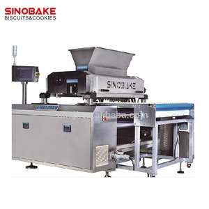 SINOBAKE maquinaria de procesamiento de galletas comercial cookie Cream puff línea de producción máquina cortadora de galletas - Product Image 1