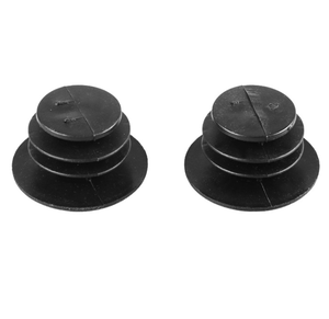 10070 bouchon d'extrémité de barre de vélo en plastique poignée couvercle de poignée pliant route <span class=keywords><strong>vtt</strong></span> vélo guidon embout - Product Image 4