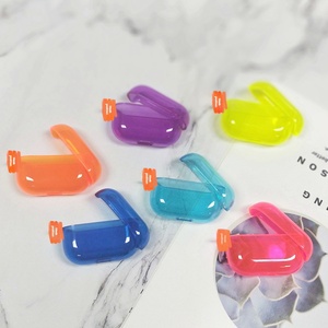Étui en silicone <span class=keywords><strong>personnalisable</strong></span> en stock, style dessin animé fluorescent, pour AirPods Pro, antichoc, sans fil, pour écouteurs Bluetooth - Product Image 1