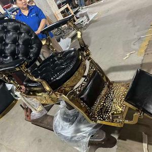 Sillón de Barbería Vintage 2026 - Silla de Peluquería Profesional Ajustable para Salones de Hombres - Product Image 4