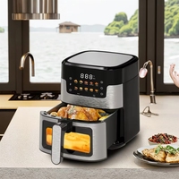 Nouveautés Friteuse à air chaud intelligente 5L 1350W avec écran tactile personnalisable sans huile