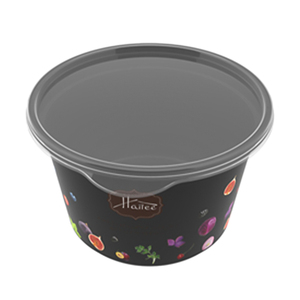 New Thin Plastic <strong>Round</strong> Food Storage Containers Food Disposable Packing Fresh <strong>Box</strong> 0.5L 1L 1.2L - Product Image 5