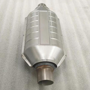 EPA Tersertifikasi Tiga Cara Kualitas Tinggi <span class=keywords><strong>2</strong></span> "<span class=keywords><strong>2</strong></span>.5" <span class=keywords><strong>3</strong></span> "Inci Keramik Metalik Bulat Katalis EURO4 OBD Konverter Katalis Universal - Product Image 3