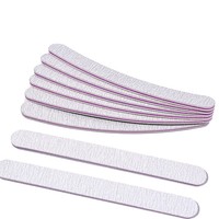 Limes à ongles professionnelles bloc tampon à la mode Double face émeri conseil soin des ongles Gel polisseuse outil verre éponge plastique