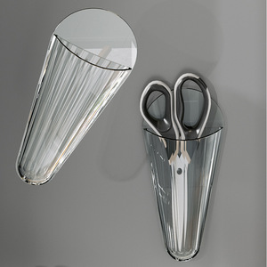 Wall Mounted Scissors <b>Storage</b> <b>Box</b> Rack Holder Scissor Organizer <b>Tools</b> Organizer - Product Image 3