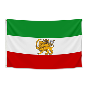Bandera de Irán de Alta Calidad con Logotipo Personalizado de León Iraní, 90*150cm, Poliéster, Impresión a Doble Cara, 3X5 Pies - Product Image 3