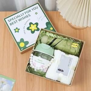 Cadeau d'affaires du Nouvel An en gros Logo personnalisé marque privée coffret cadeau d'été boîte à cadeaux tasse à café fan idée de gadget - Product Image 6