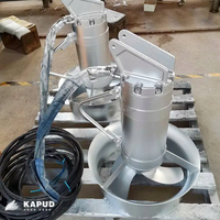 Mélangeur submersible pour réservoir de collecte centralisé Kapud QJB2.2/8-400/3-740, pompe électrique haute puissance 2,2 kW à connexion directe