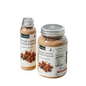 ผงโป๊ยกั๊กออร์แกนิคพรีเมียม 100% บริสุทธิ์ คุณภาพสูง กลิ่นหอมเข้มข้น รสชาติกลมกล่อม สำหรับปรุงอาหาร ผลิตจากเกษตรกรรมโดยตรงจากอินโดนีเซีย - Product Image 1