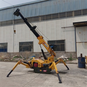 מיני עגורן עכביש זחלי חדש, שלט רחוק, הרמה רב-זוויתית - Product Image 2