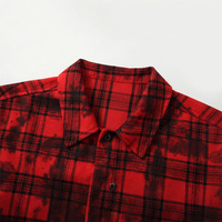 Chemise Homme Vintage Designer Unisexe Décontractée Coupe Ample avec Logo Textuel Personnalisé et Boutons