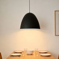 Lustre de restaurant moderne et minimaliste en fer forgé, à tête unique, hauteur réglable, design nordique créatif, pour table de salle à manger