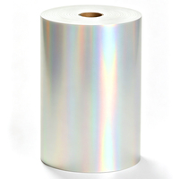 Rouleau d'étiquettes numériques jet d'encre en PET argent mat 80u, imperméable, avec film adhésif thermofusible, pour étiquettes de vin personnalisées Jinya, emballées sous film rétractable