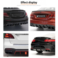 Embouts d'échappement style DEX BRABUS pour Mercedes-Benz Classe C, Classe E, Classe S (W205, W212, W213, W222) – Embout de silencieux en alliage d'aluminium avec marquage Watermark