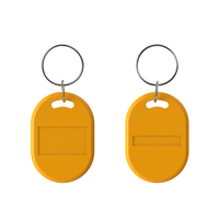 125kHz RFID Key Fob ABS Tahan Cuaca EM4200 T5577 TK4100 UID Dapat Dicetak Kartu Kontrol Akses Baca Tulis G05 XingHan IOT