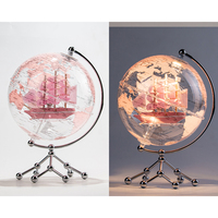 Wellfun Décoration Murale Carte Accessoires Décoratifs Nautique Laiton Maison Et Nouveauté Cadeaux Globe Terre Globe Décor Globe