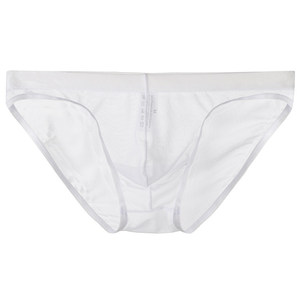 Da <span class=keywords><strong>uomo</strong></span> in maglia breve biancheria intima trasparente trasparente trasparente trasparente contrasto marsupio supporto maschio intimo intimo Lingerie elastica - Product Image 4