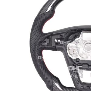 Volante de Carbono Personalizado para <span class=keywords><strong>Seat</strong></span> Leon, Volante de Fibra de Carbono, <span class=keywords><strong>Cupra</strong></span> 2016 2013 2014 2015 2017 <span class=keywords><strong>2018</strong></span> 2019 - Product Image 3