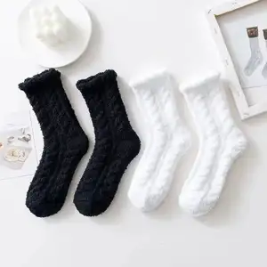 Winter Thermal Heated Socks Aluminized Fibers Elastic Thicken Women Men Tube Socks Ski Black Thermal Socks For Women