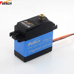 Feitech 20kg 7.4V điện áp cao không thấm nước mô-men xoắn cao RC <span class=keywords><strong>servo</strong></span> đầy đủ kim loại bánh kỹ thuật số <span class=keywords><strong>servo</strong></span> nhôm trường hợp 180 độ - Product Image 4