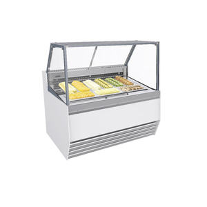 Vitrine Réfrigérée Commerciale pour Gelato, Congélateur à Glace, Vitrine de Présentation de Gelato - Product Image 1