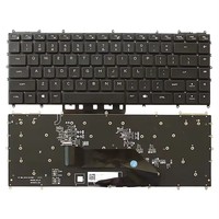 Clavier d'ordinateur portable en anglais américain pour Dell Alienware X15 R1 R2, clavier de remplacement rétroéclairé X15R1 X15R2 noir, nouveau prix d'usine