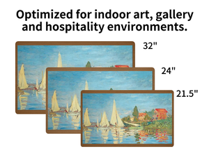 Cornice Digitale Intelligente per Arte e Ritratti da 21, 24, 32 Pollici, Display per Foto e <span class=keywords><strong>Video</strong></span> di Grandi Dimensioni - Product Image 5