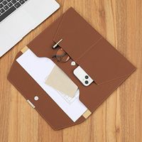 Carpeta Portadocumentos de Oficina Personalizada de Cuero PU, Estuche para Archivos, Bolsa para Documentos