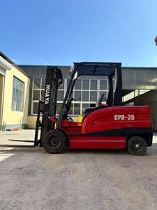 China SINOLIFT LS350 Apilador de cabrestante manual con horquillas de ancho ajustable - Product Image 3