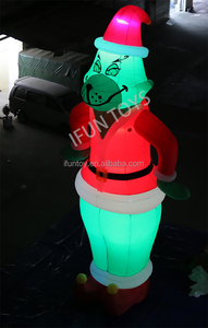 20feet Tall Giant Xmas <strong>Inflatable</strong> Christmas <strong>Grinch</strong> for Christmas Yard Decoration <strong>Inflatable</strong> Green Monster <strong>Grinch</strong> - Product Image 5
