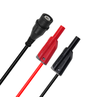 Câble de test haute performance Connecteur BNC vers double prise banane empilable 4 mm Câbles de test