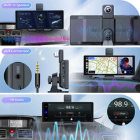 Autoradio Portable Direct Usine 10,26'' avec Écran Carplay Sans Fil, Android Auto/Airplay/BT et Émetteur FM