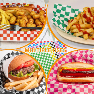 Custom Logo Disposable Single-Sided Food Grade Laminated Insulation Honeycomb Aluminum Foil Hot Dog Hamburger <b>Wrapping</b> <b>Paper</b> - Product Image 3