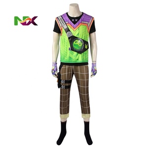 Disfraz de <span class=keywords><strong>Cosplay</strong></span> de <span class=keywords><strong>Valorant</strong></span> Gekko, Conjunto Completo de Accesorios, Traje de Anime 2D para Videojuegos, Disponible en Stock - Product Image 5