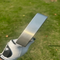 Putter de golf en acier inoxydable usiné CNC, lame vierge unisexe pour droitier