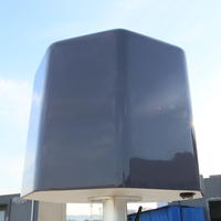 Détecteur Anti-Drone 70MHz-6GHz 360° Étanche et Durable, Dispositif de Détection de Drones Fixe 30+ Points, Détecteur d'Explosifs et de Drones