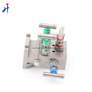 Collecteur haute pression à 5 soupapes en acier inoxydable à montage direct pour tuyau de gaz ou d'eau - Product Image 3
