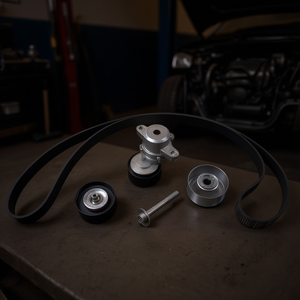 Kit de polea tensora de correa serpentina para Altima Murano Maxima 3.5L V6 2007-2014 D0100HAMVGG 11925-JA100 - Product Image 2