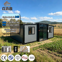 Venta al por Mayor de Casas Contenedor Prefabricadas de 20, 30 y 40 pies, Expandibles, Plegables, Diseño Modular Moderno, Oficina, Cocina, Dormitorio, Baño