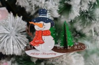 Puzzle 3D en bois poli créatif, pendentif de Noël, décoration de maison pour les fêtes, cadeaux, souvenirs, en contreplaqué, style antique Delarchi