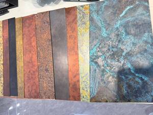 Plaque en acier inoxydable antique de haute qualité EX310, fabrication professionnelle, élégante, résistante à la rouille, finition BA, cuisine, salle de bain - Product Image 5