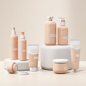 Luxury Customized 200 250 300 <strong>500</strong> ml Empty Kid Shamoo and Conditioner <strong>Bottle</strong> PET <strong>Plastic</strong> Matte Body Wash Lotion <strong>Bottle</strong> with Pump - Product Image 3