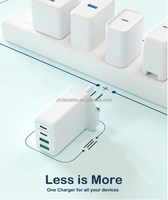 OEM ODM 40W USB C Multi-port Travel Charger Android Universal Portable USB Fast Charge untuk iphone samsung S23