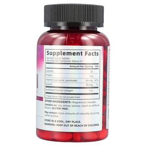 250 tablet kolagen <span class=keywords><strong>Super</strong></span> <span class=keywords><strong>Plus</strong></span> Vitamin C kulit rambut dan kuku dukungan sendi suplemen untuk dewasa wanita - Product Image 3