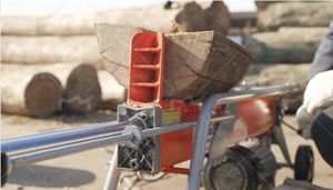 8T電動油圧式自動薪割り機、小型家庭用農村薪割り機、木工プロジェクト用 - Product Image 5