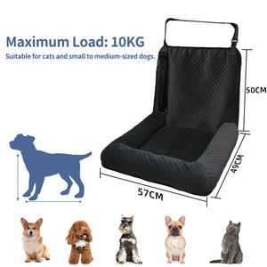 Factory Direct 3-in-1 Cabrio Hund Autos itz-Trage tasche Reise bett Sicherheits rückhalt mit ISOFIX Clip - OEM - Product Image 3