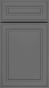 Tamaño estándar americano Precio al por mayor Muebles de madera Estilo Iris Color gris Armarios de cocina RTA - Product Image 6