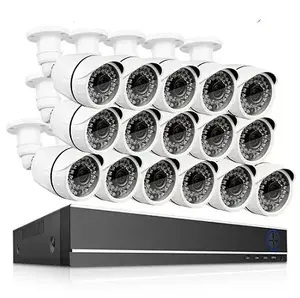 Sistema di moda 8 canali Set di sicurezza 4 Dvr senza fili per esterni telecamera Cctv Wifi