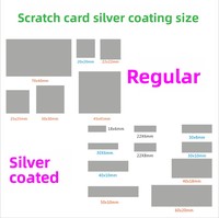 Cartes à gratter personnalisables pour événements, cartes à gratter et gagner créatives, billets de loterie DIY, cartes de récompense chanceuses pour la restauration